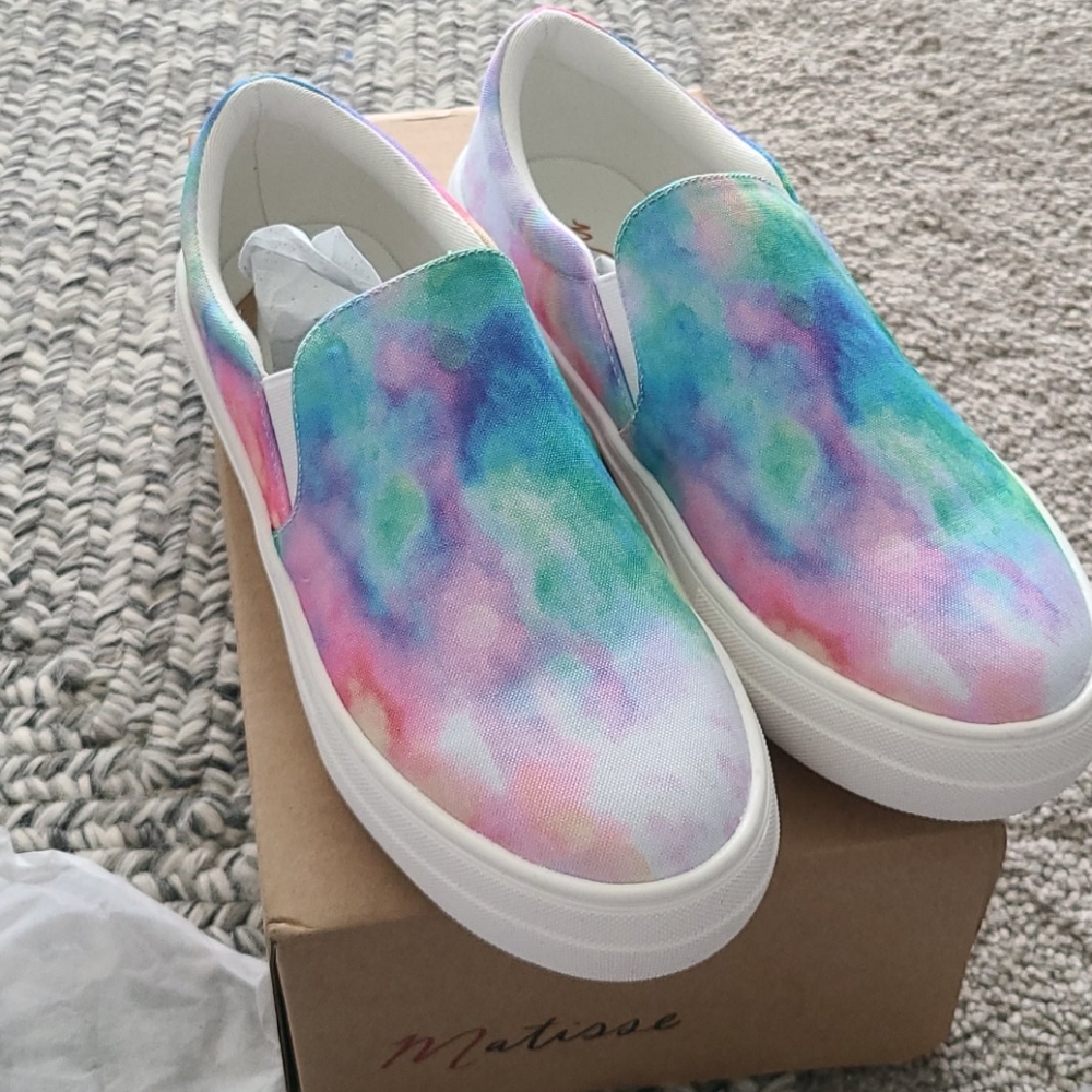 Coconuts by Matisse Harry Slip On Shoe in Tie Dye - Picture 2 of 5